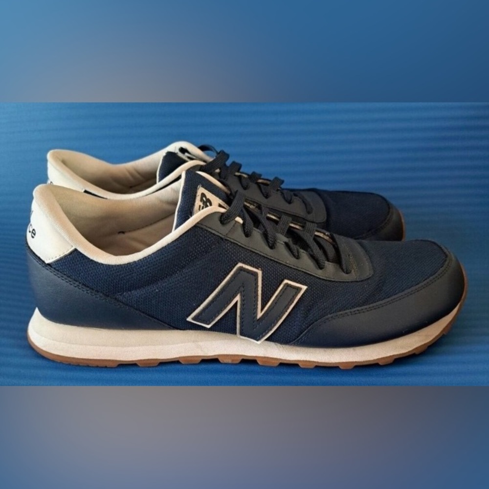 New Balance 501 Blue Shoes Mens Size 13D Athletic - Running Walking Blue VTG